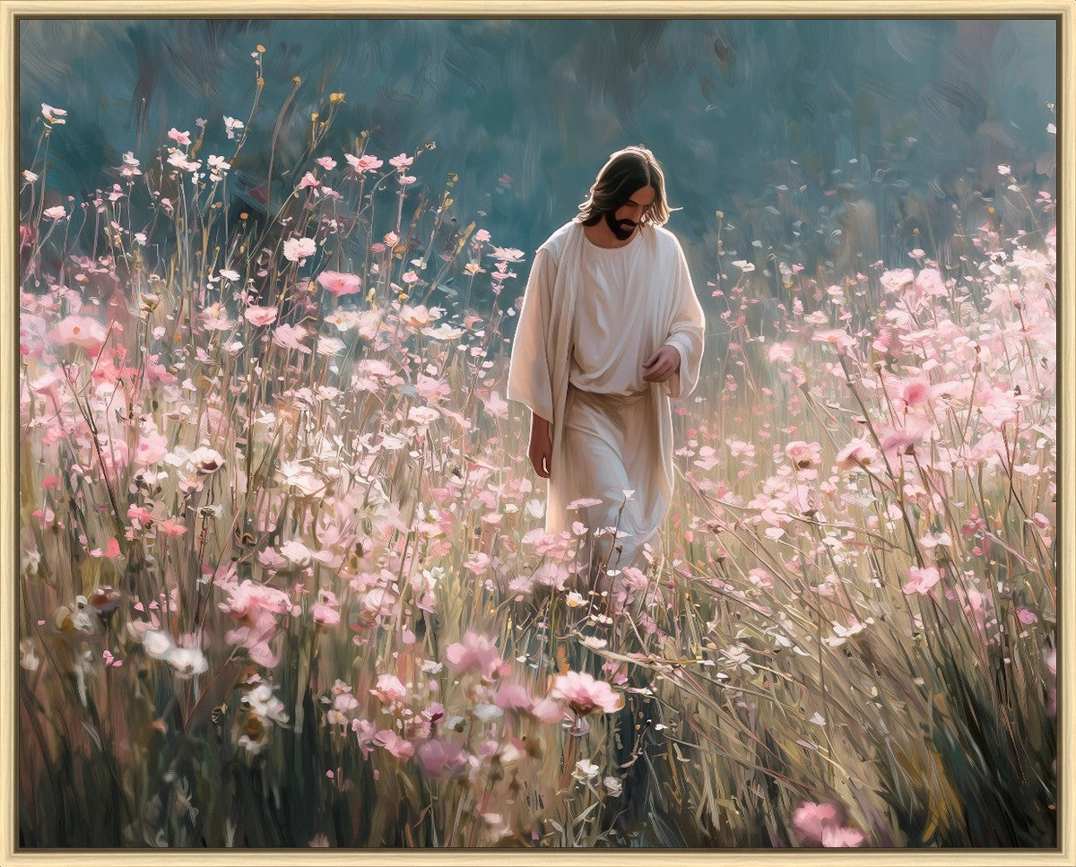 Jesus In The Meadow