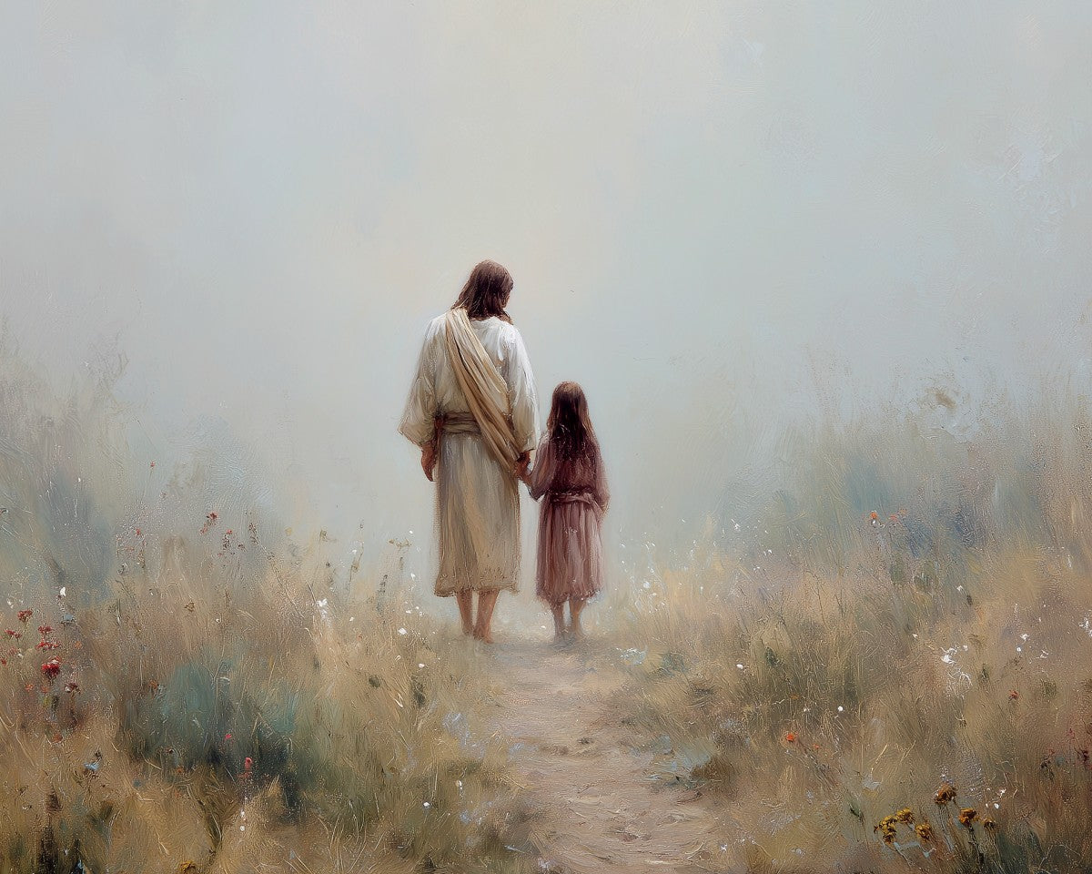 Hand in Hand with Jesus (Girl)