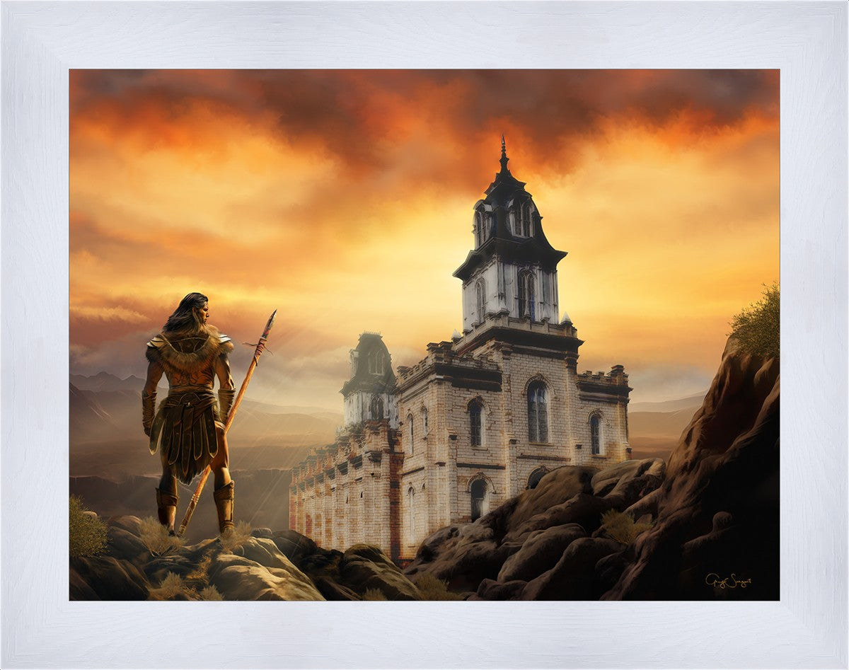 Moroni at Manti