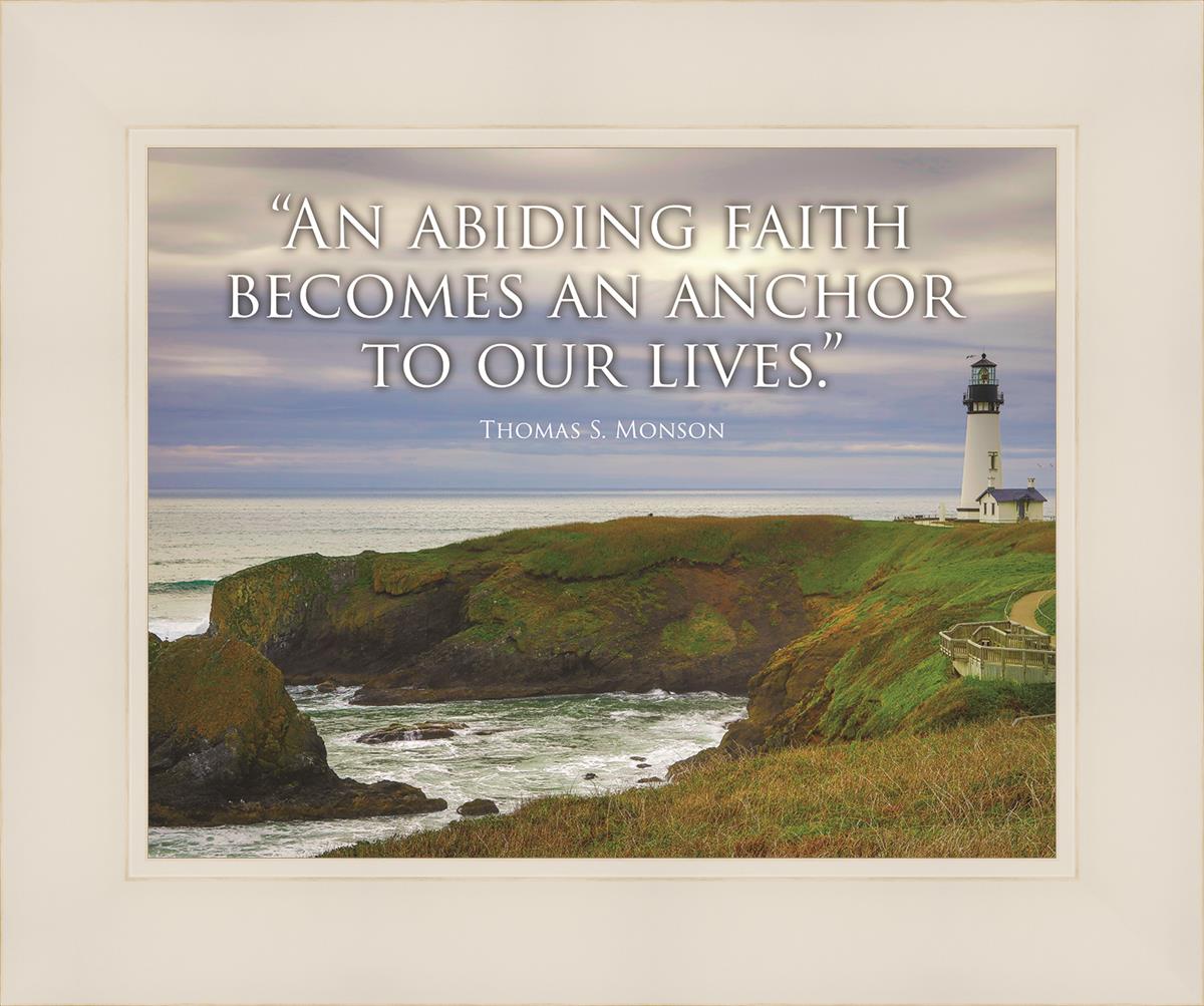 Abiding Faith Motivisional Poster