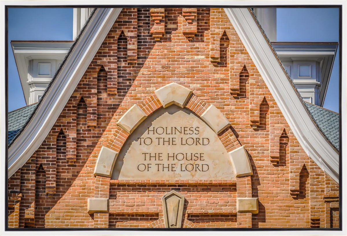 Provo City Center Temple Bearing All Things Gallery Wrap