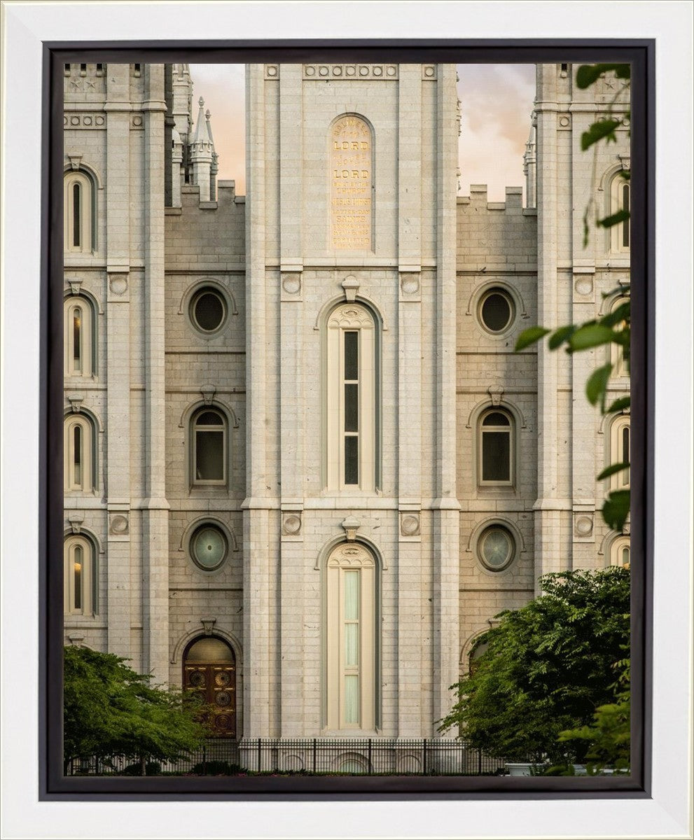 Salt Lake The Morning Breaks Gallery Wrap