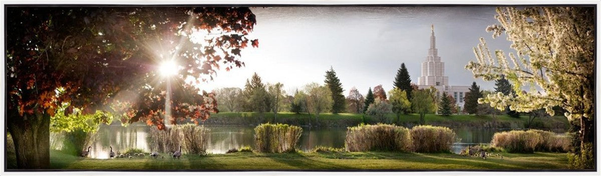 Idaho Falls, The Day Dawn Is Breaking Gallery Wrap