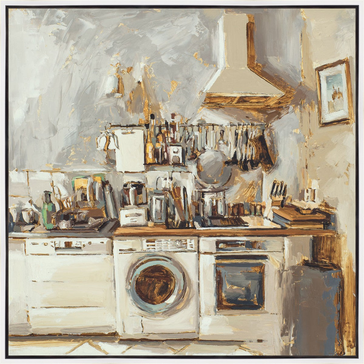Parisian Kitchen Gallery Wrap