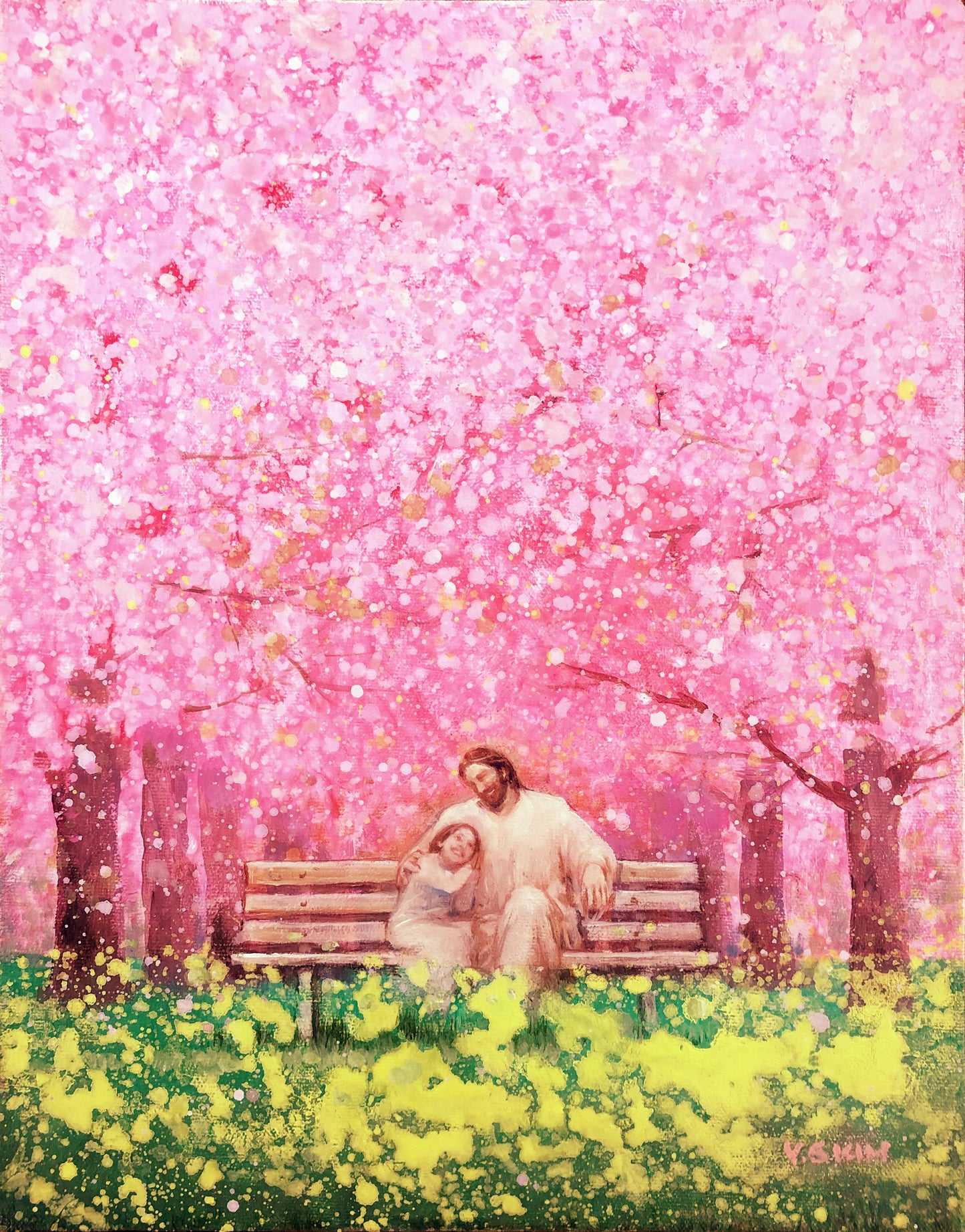 My Savior, My Friend Original Painting