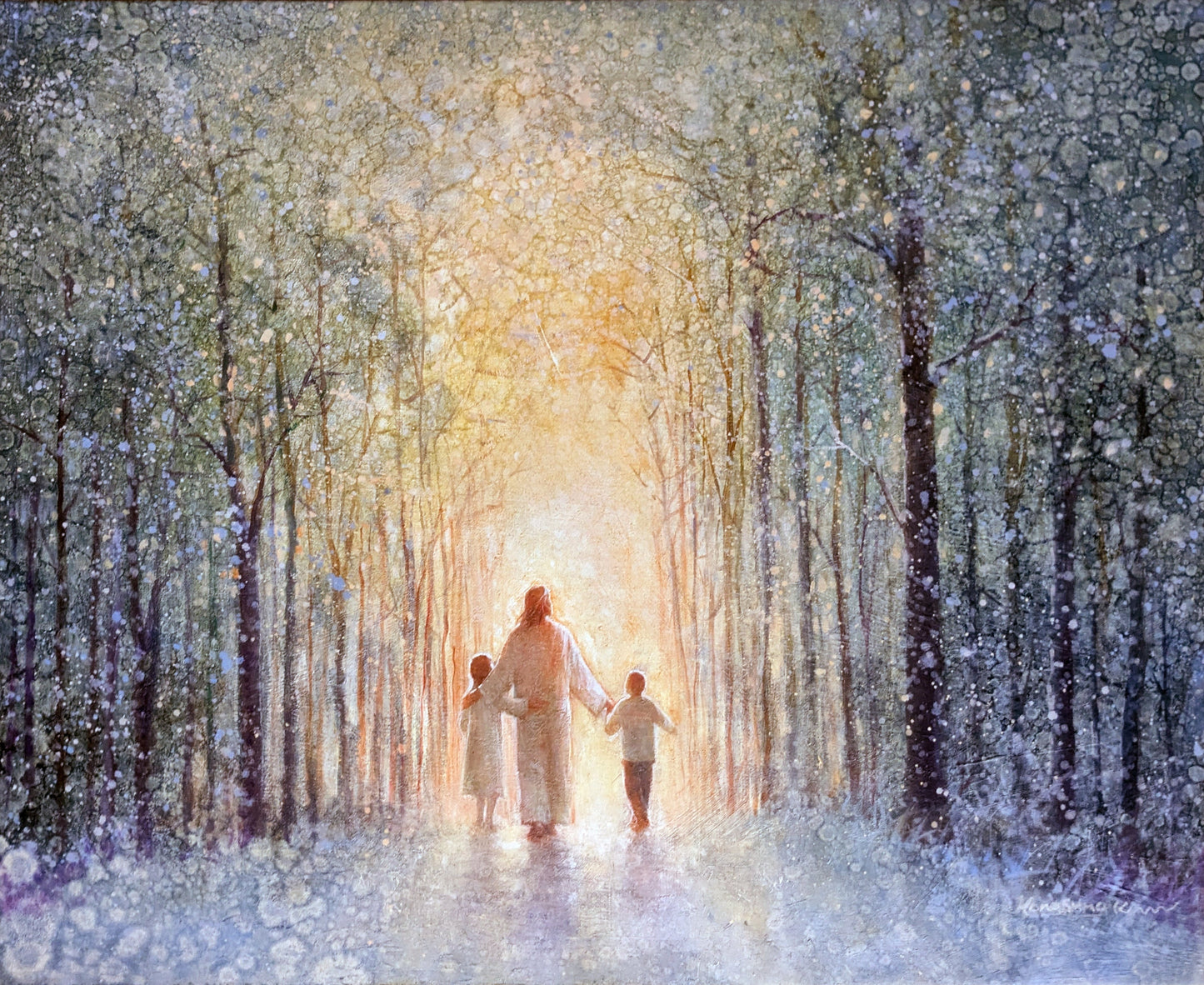 Teach Me Thy Paths Original Artwork
