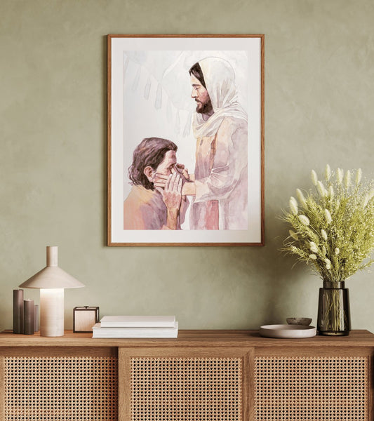 Embracing Our True Identity: Children of a Loving God - Jesus is the Christ Prints