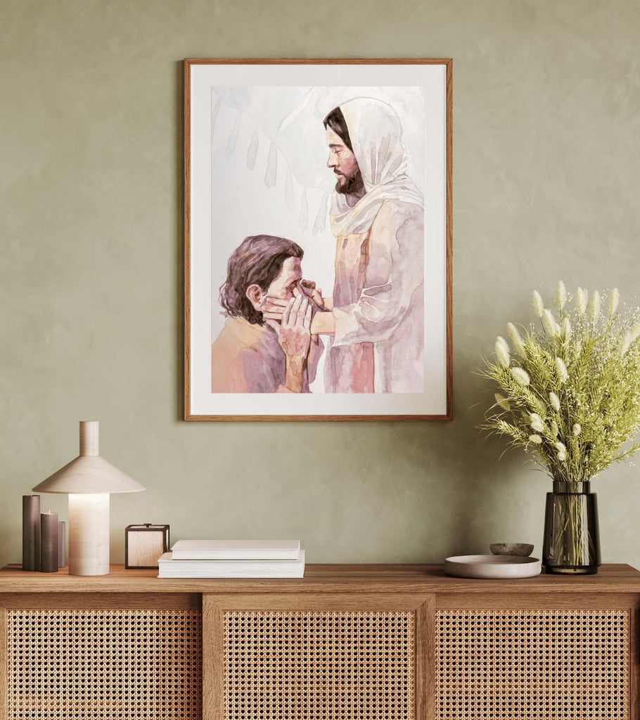 Embracing Our True Identity: Children of a Loving God - Jesus is the Christ Prints