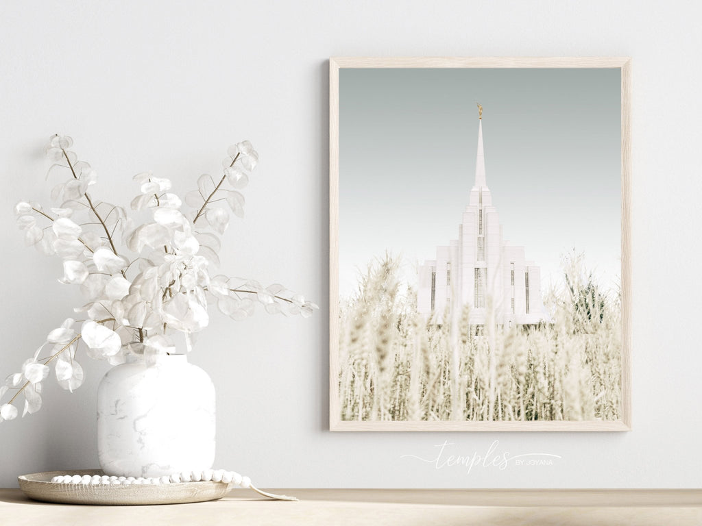 The Stillness of the Rexburg Temple: My Journey Behind the Lens - Jesus is the Christ Prints