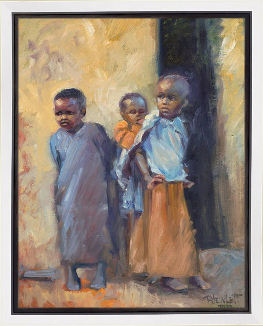 Babies Caring for Babies Gallery Wrap