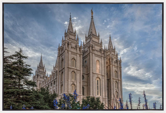 Salt Lake City Utah Temple House of Holiness Gallery Wrap