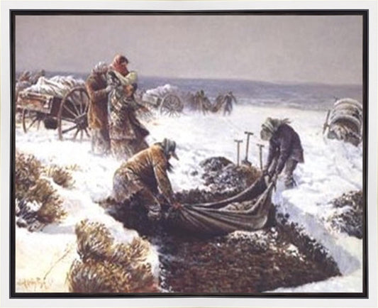 Martin Handcart Burial