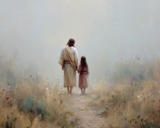 Hand in Hand with Jesus (Girl)