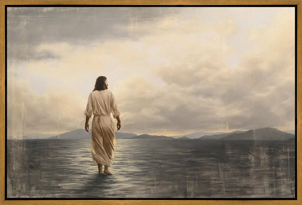 Peace, Be Still Gallery Wrap - Masterwork Canvas - Jesus is the Christ Prints