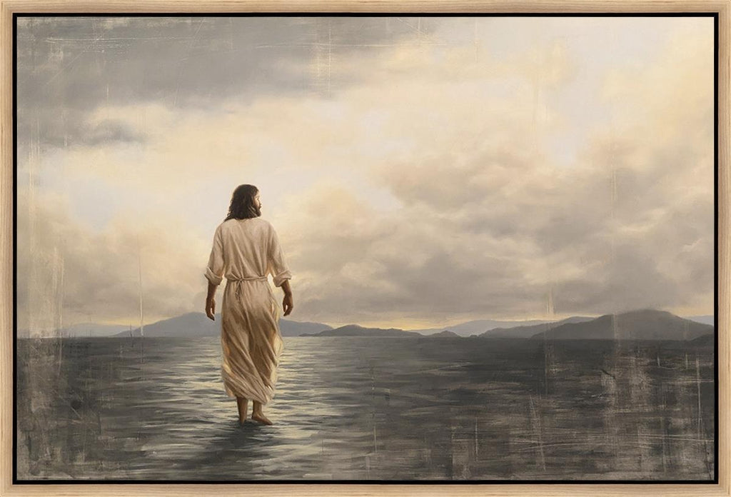 Peace, Be Still Gallery Wrap - Masterwork Canvas - Jesus is the Christ Prints