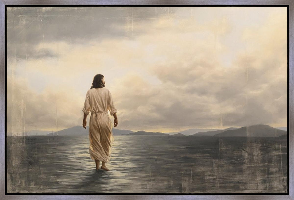 Peace, Be Still Gallery Wrap - Masterwork Canvas - Jesus is the Christ Prints