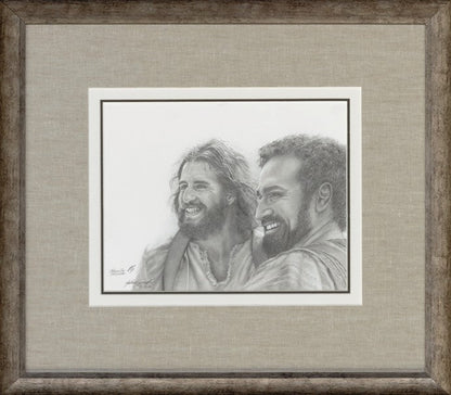 Friends Sketch Study Original Artwork
