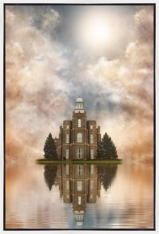 Millennial Reflection Logan Utah Temple