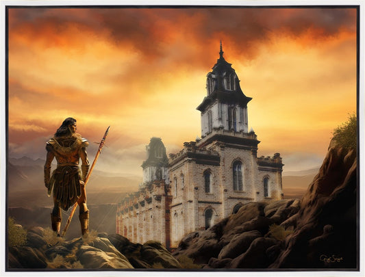 Moroni at Manti