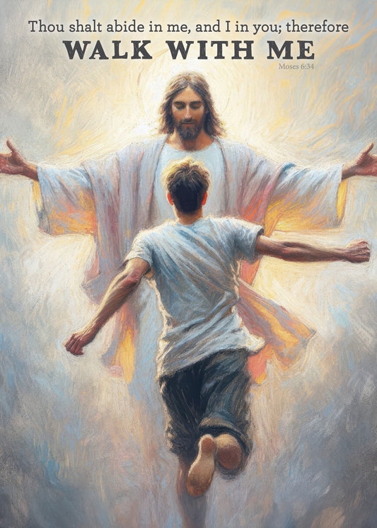 2026 Walk With Me Youth Theme (Open Arms) | 5x7"