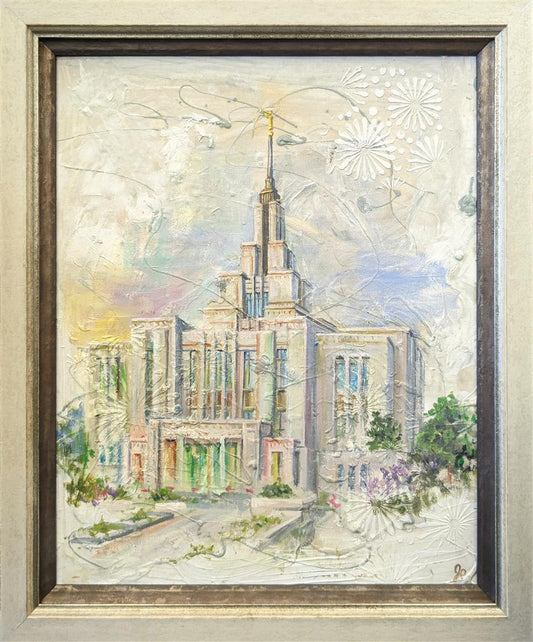 Sunrise Over Saratoga Original Artwork