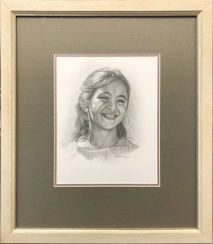 Abigail Graphite Study Original Artwork
