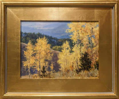 Aspen Ridge Plein Air Original Artwork