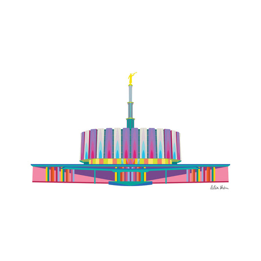 The Colors of the Temple Provo