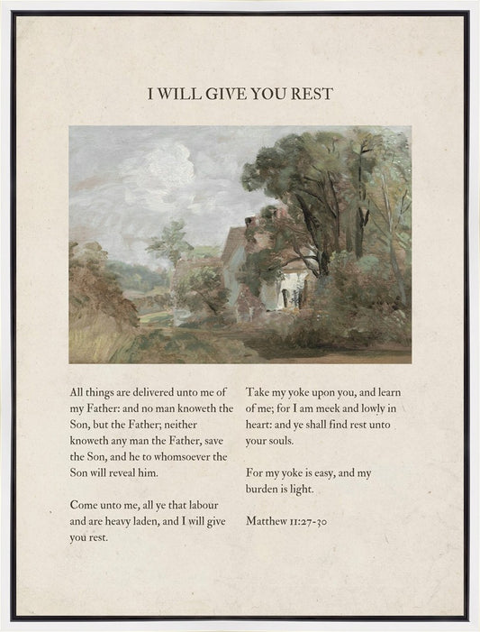 I Will Give You Rest