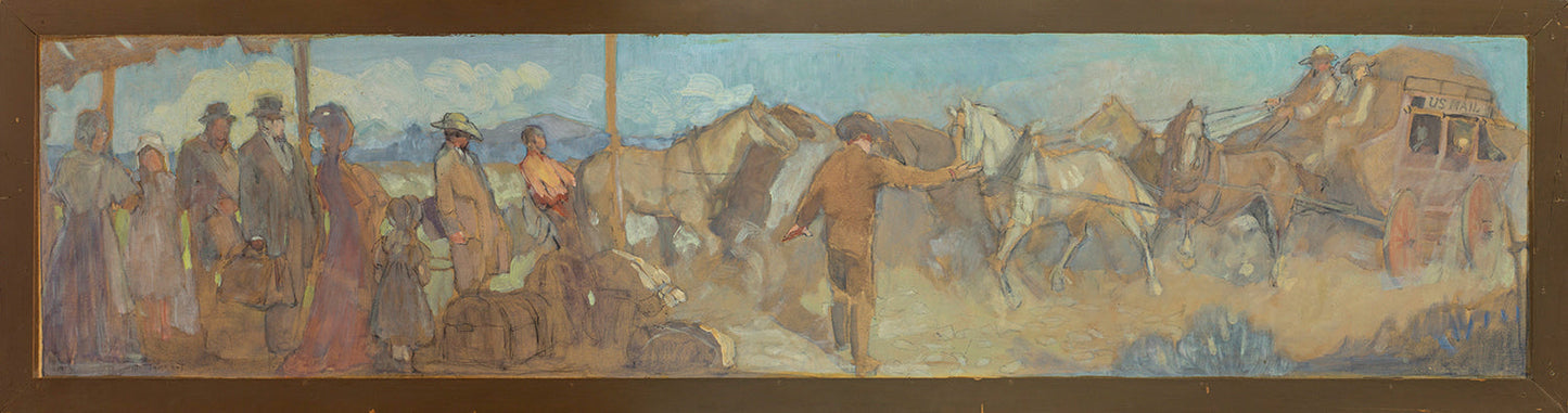 Stage Stop Original Artwork