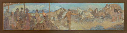 Stage Stop Original Artwork