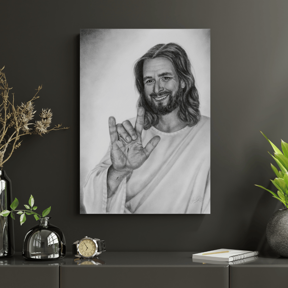 Infinite Love | Christian Artwork | Jesus is the Christ Prints
