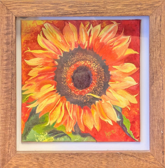 Grand Sunflower Original Artwork