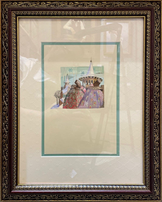 Russians in the Snow Original Artwork