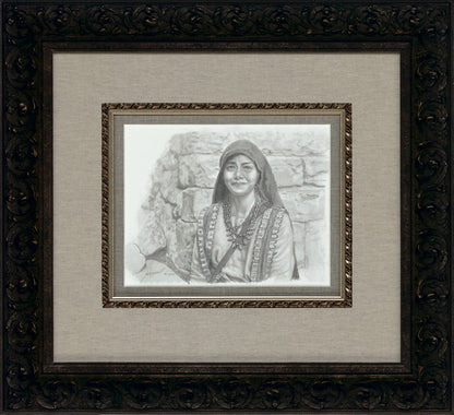 Ramah - Discipleship is Hard Sketch Study Original Artwork