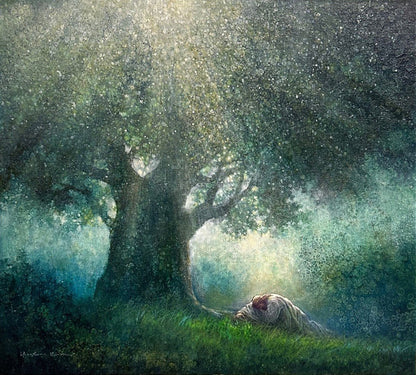 He Has Delivered Us Original Artwork