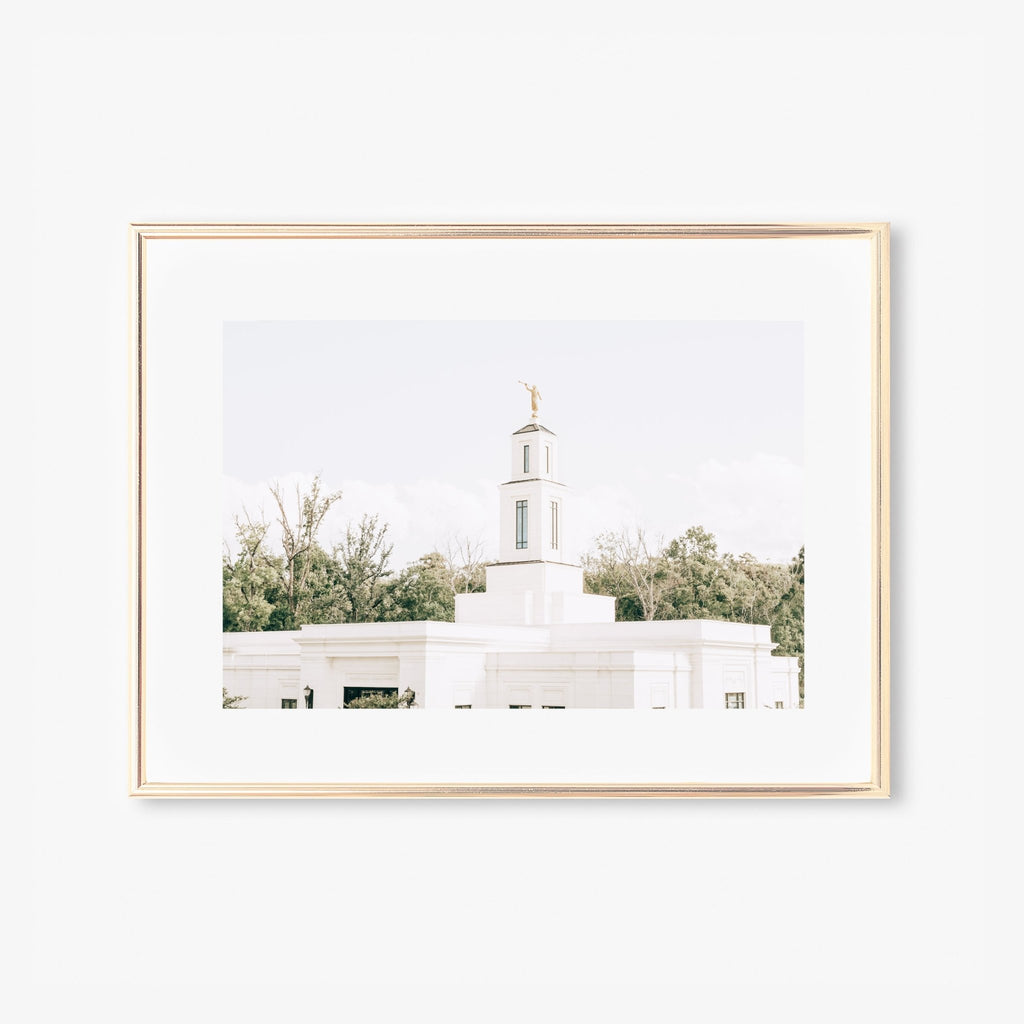 Baton Rogue Louisiana Temple - Jesus is the Christ Prints