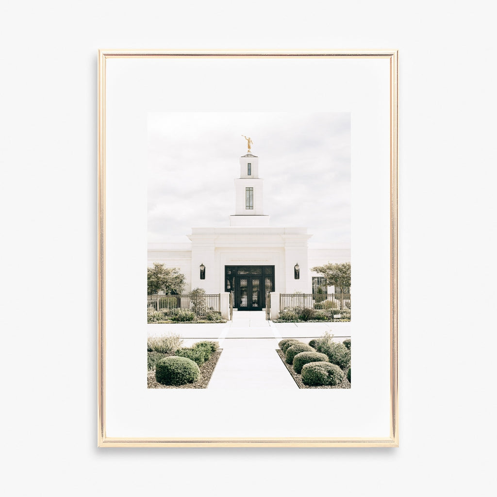 Baton Rogue Louisiana Temple - Jesus is the Christ Prints