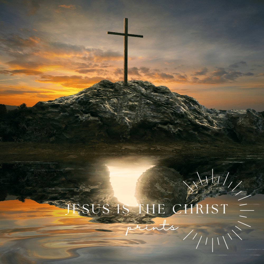 Defeated Grave - Jesus is the Christ Prints
