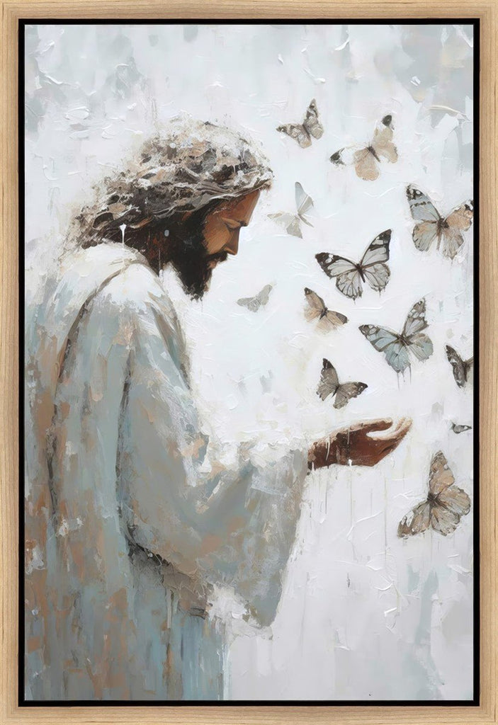 Delicate Wings Gallery Wrap - Masterwork Canvas - Jesus is the Christ Prints