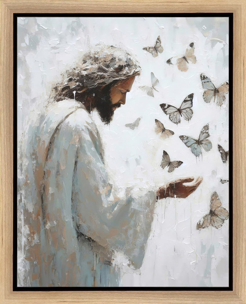 Delicate Wings Gallery Wrap - Masterwork Canvas - Jesus is the Christ Prints