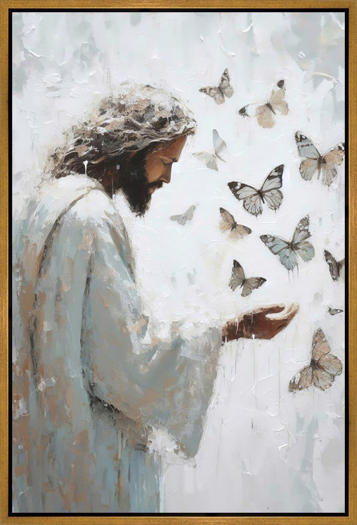 Delicate Wings Gallery Wrap - Masterwork Canvas - Jesus is the Christ Prints