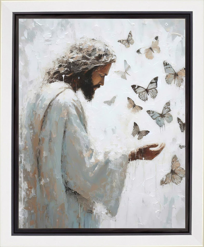 Delicate Wings Gallery Wrap - Masterwork Canvas - Jesus is the Christ Prints