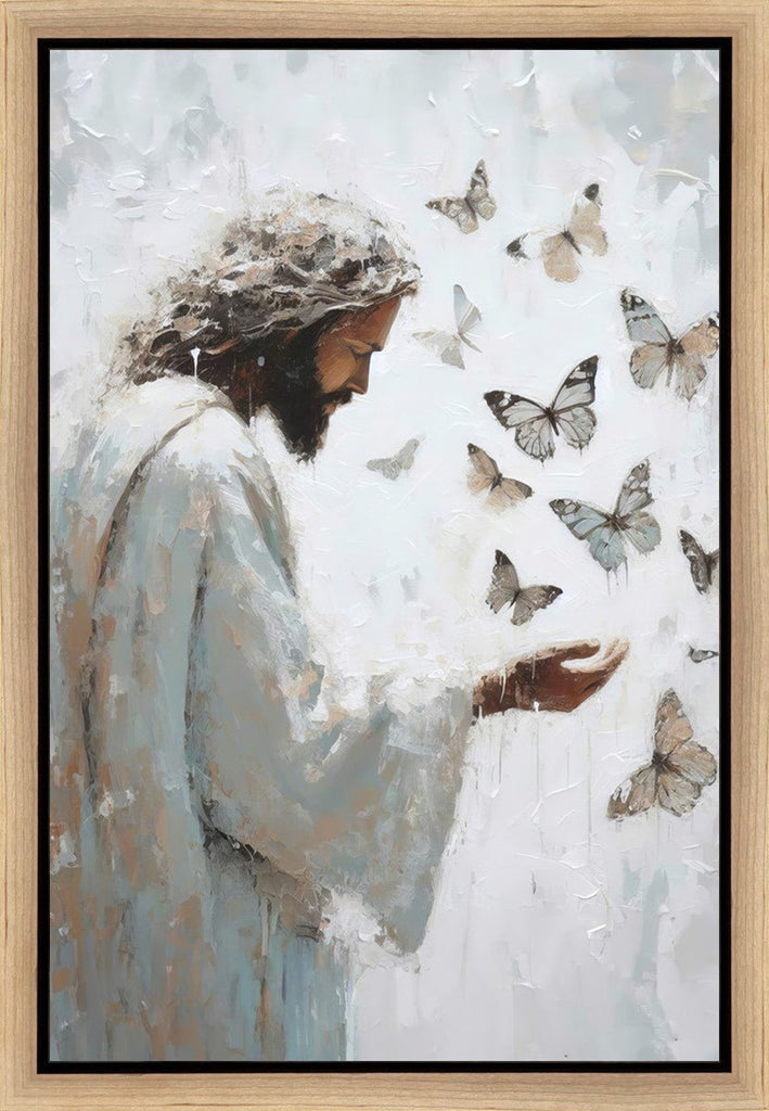 Delicate Wings Gallery Wrap - Masterwork Canvas - Jesus is the Christ Prints