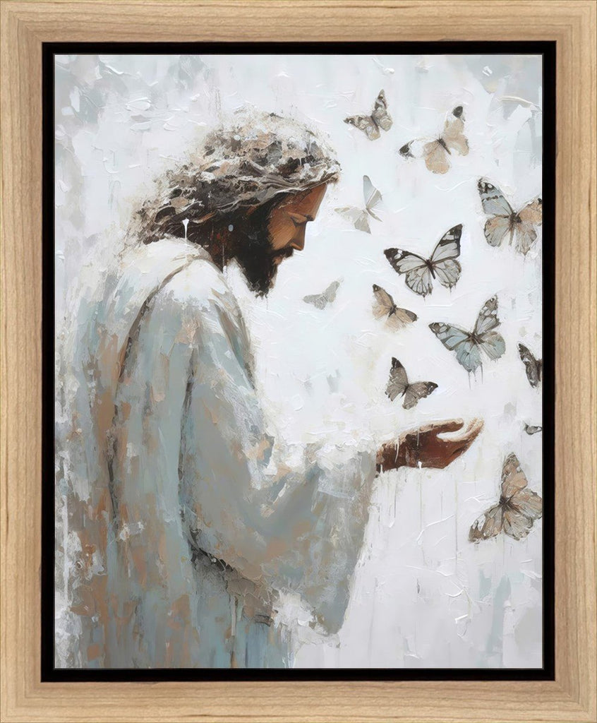 Delicate Wings Gallery Wrap - Masterwork Canvas - Jesus is the Christ Prints