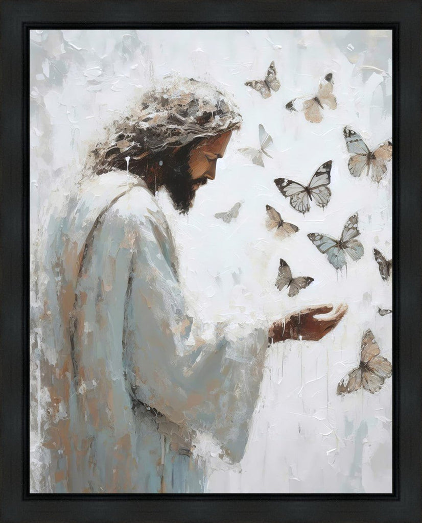 Delicate Wings Gallery Wrap - Masterwork Canvas - Jesus is the Christ Prints