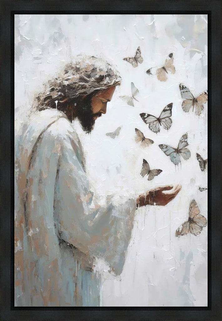 Delicate Wings Gallery Wrap - Masterwork Canvas - Jesus is the Christ Prints