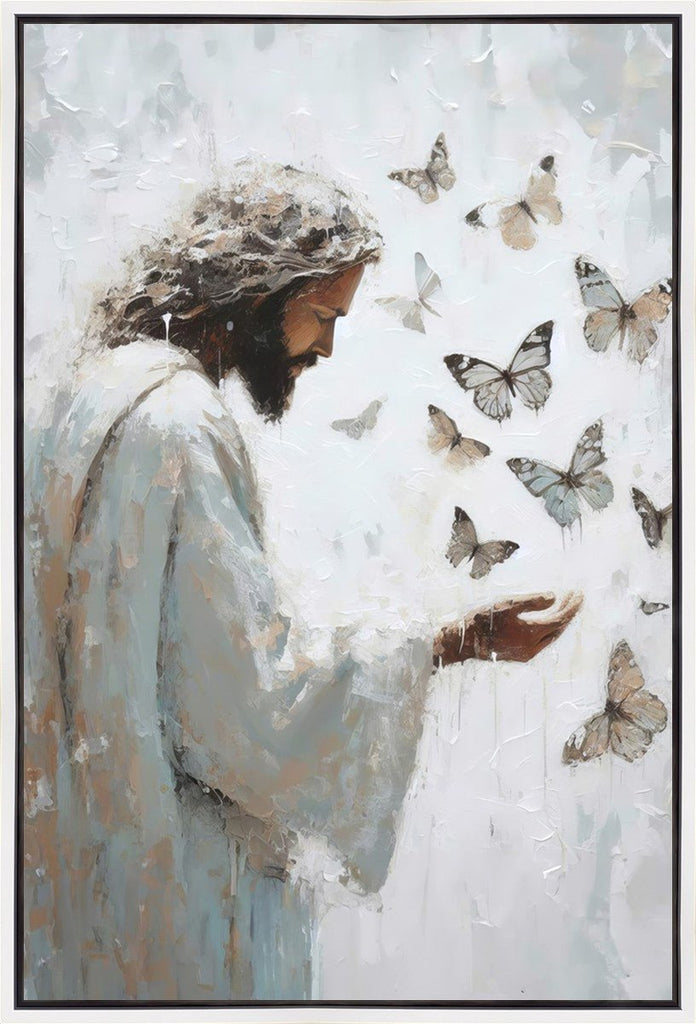 Delicate Wings Gallery Wrap - Masterwork Canvas - Jesus is the Christ Prints