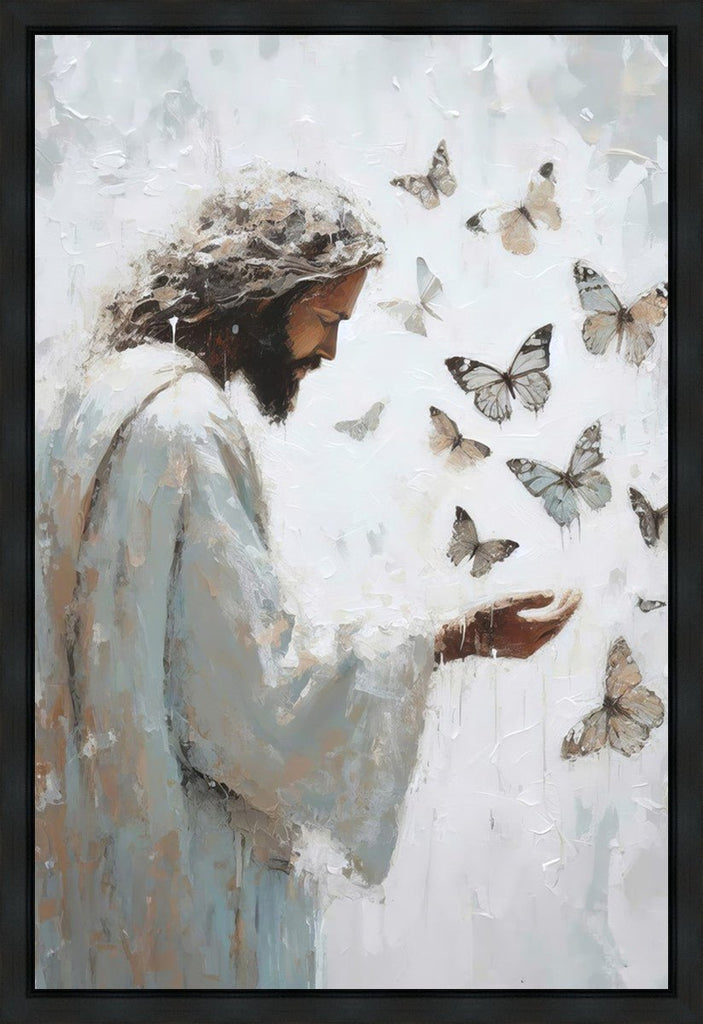 Delicate Wings Gallery Wrap - Masterwork Canvas - Jesus is the Christ Prints