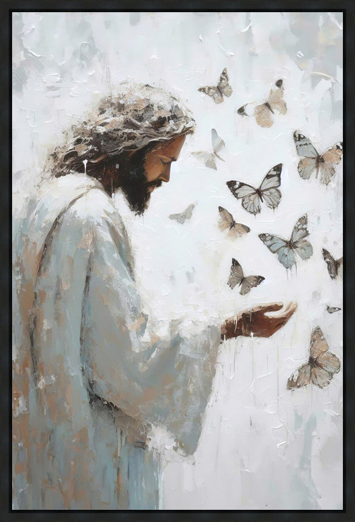 Delicate Wings Gallery Wrap - Masterwork Canvas - Jesus is the Christ Prints